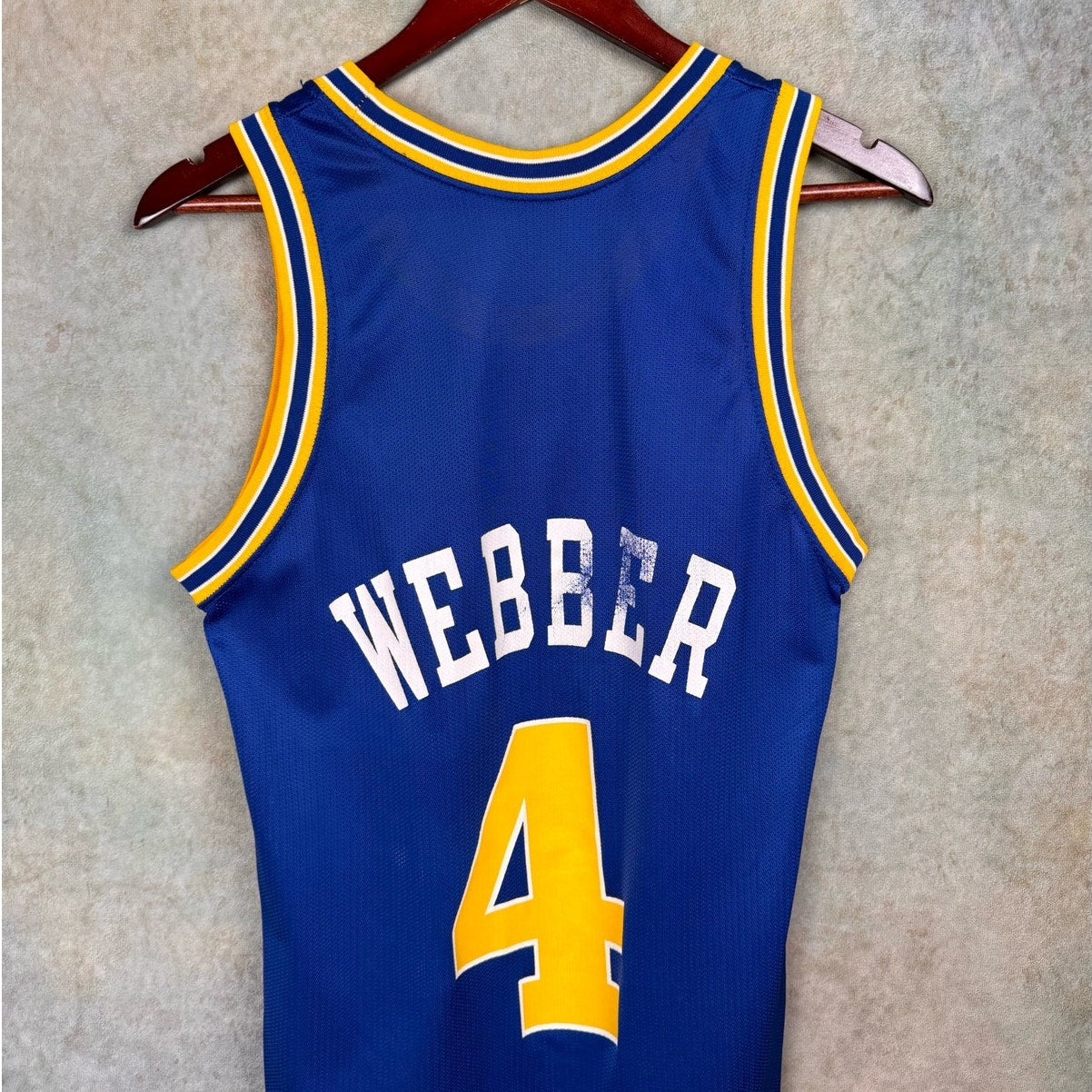 VTG 90s Chris Webber Golden State Warriors Jersey M