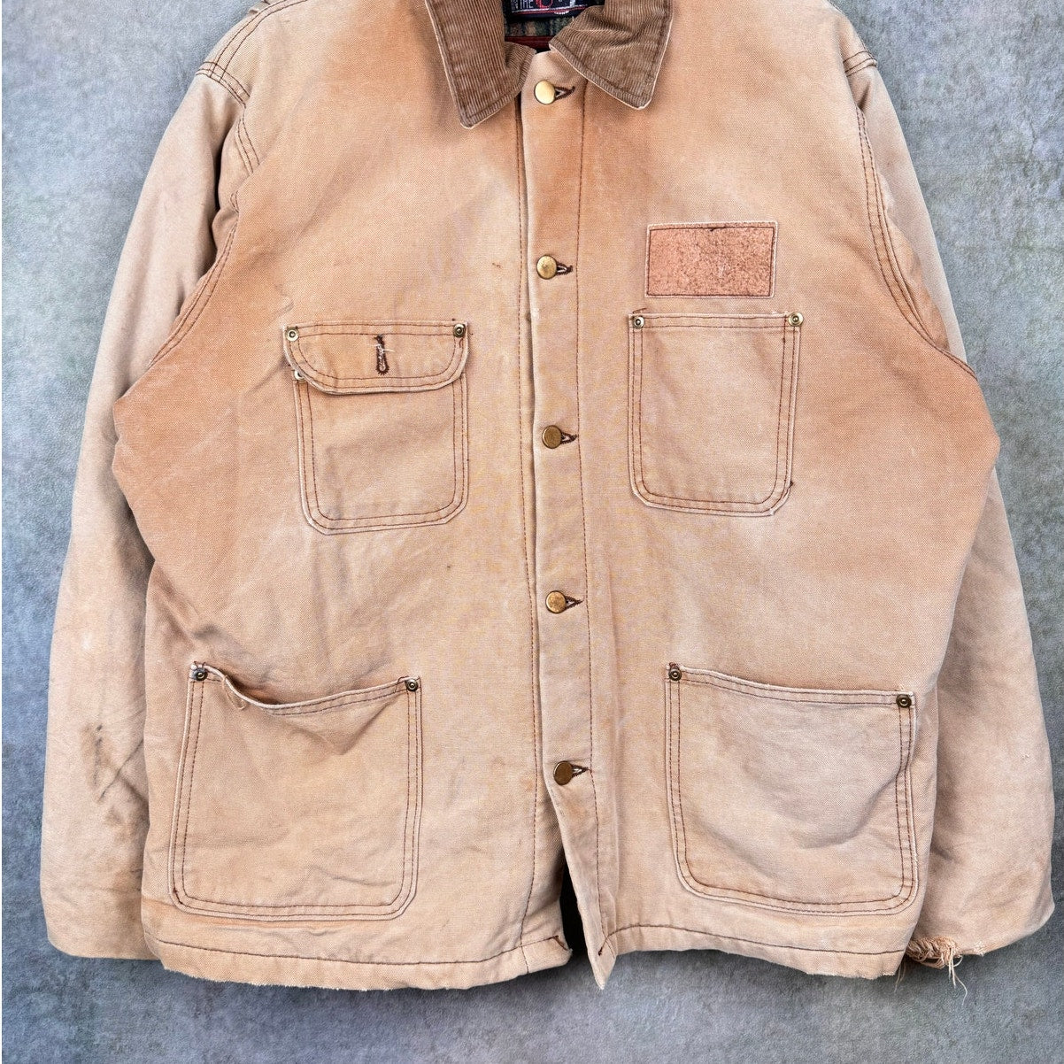 VTG 90s Flannel Lined Work Jacket XL