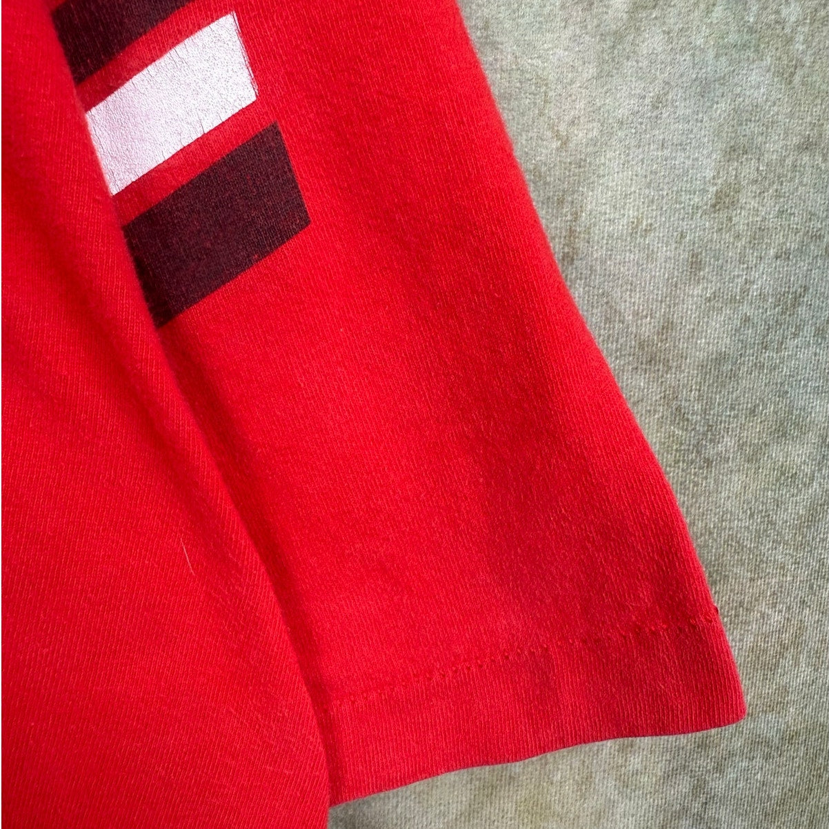 VTG 90s Wisconsin Badgers AOP T Shirt XL