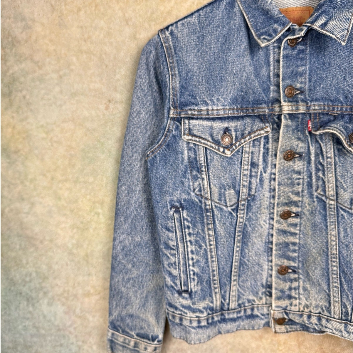 VTG 90s Levi’s Denim Trucker Jean Jacket 16