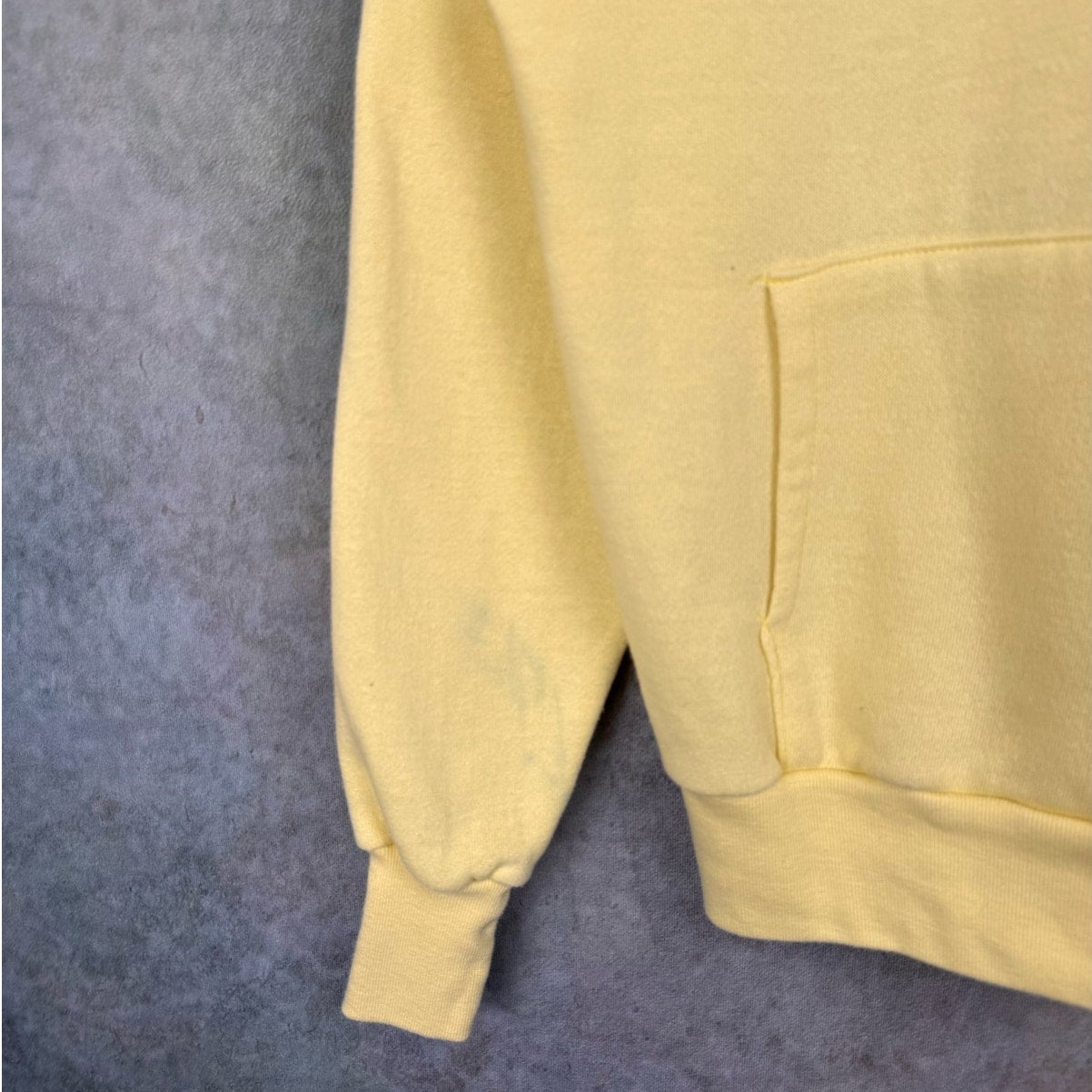 VTG 80s Blank Hoodie Sweatshirt L