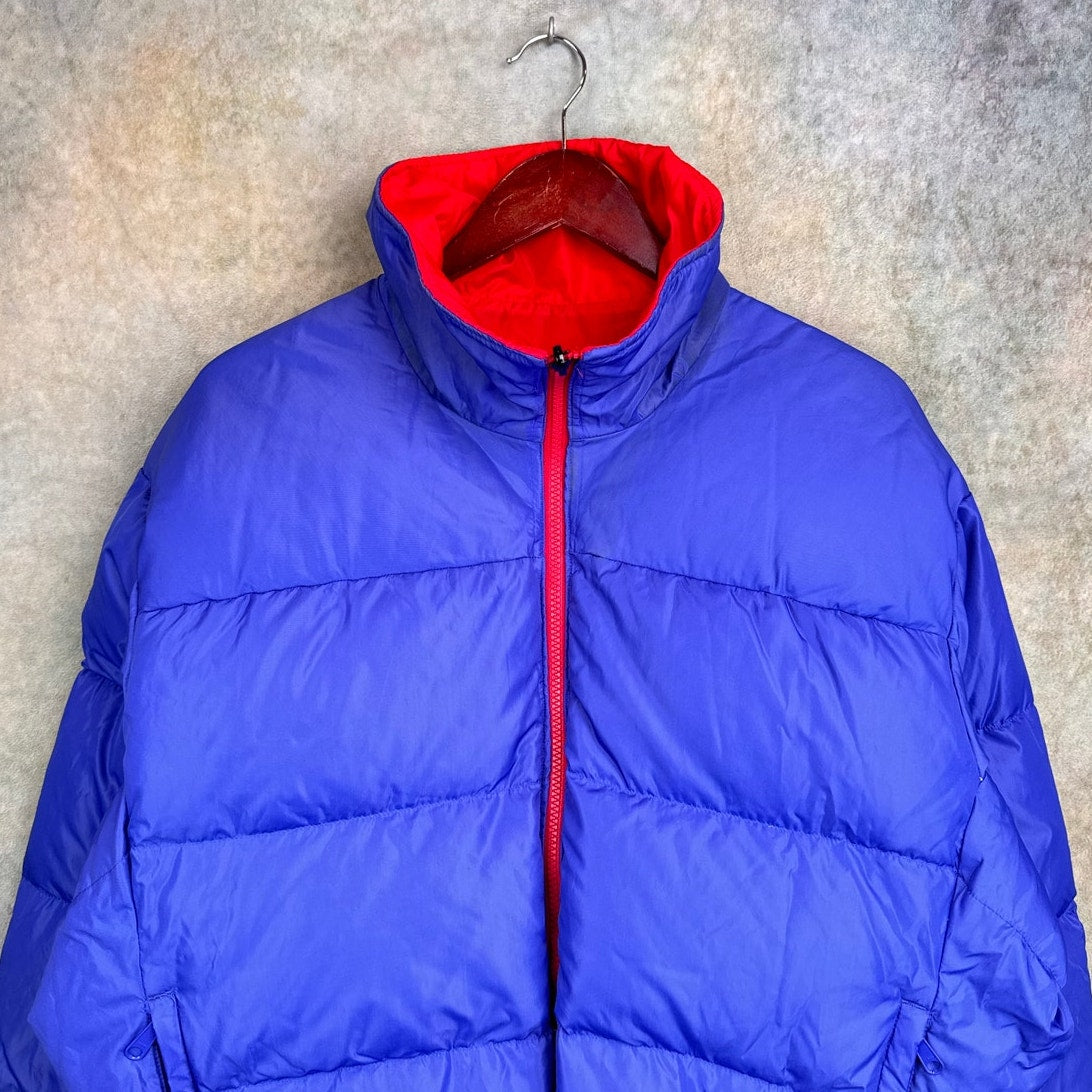 VTG 90s Reversible Columbia Sportswear Puffer Jacket L