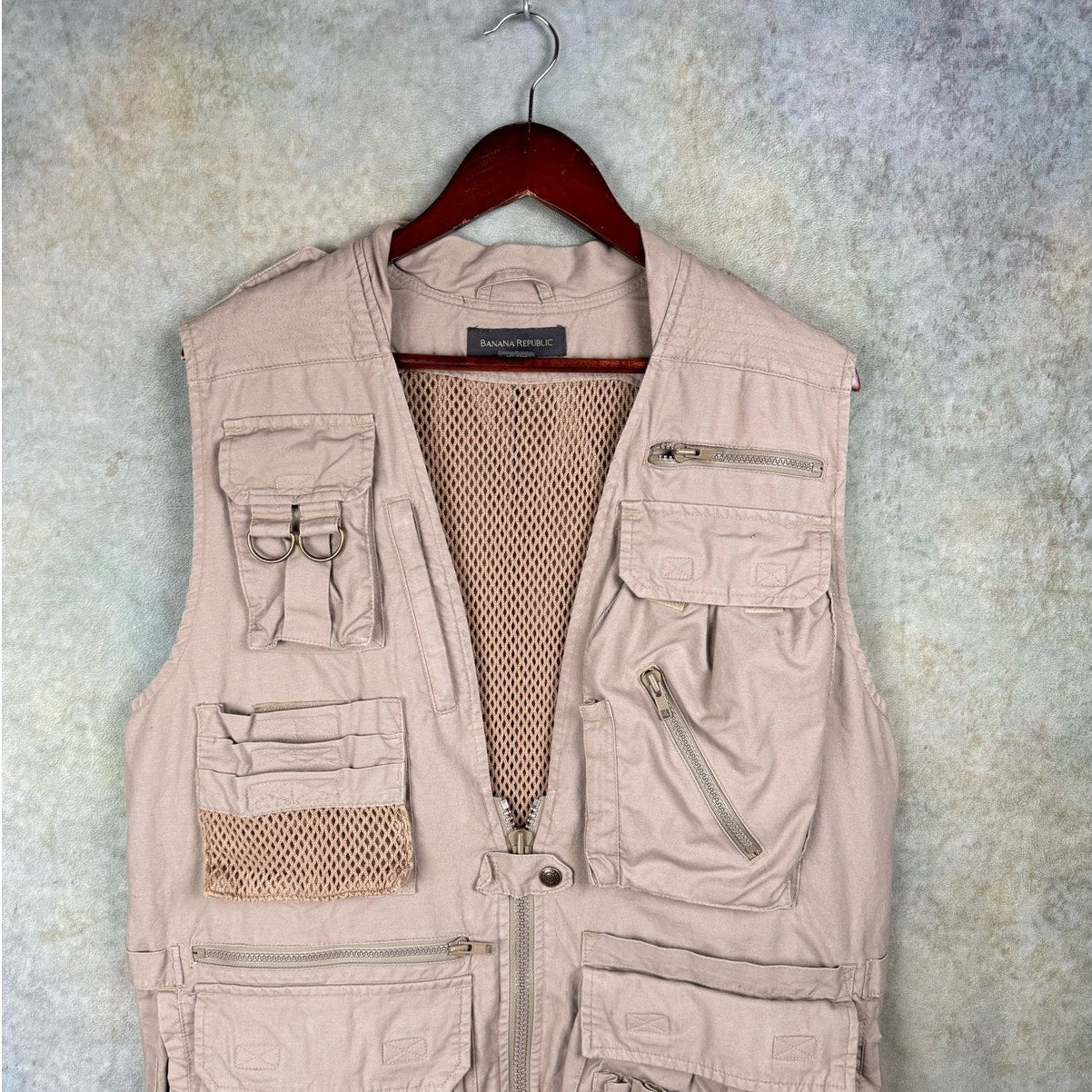 VTG Banana Republic Safari Vest S