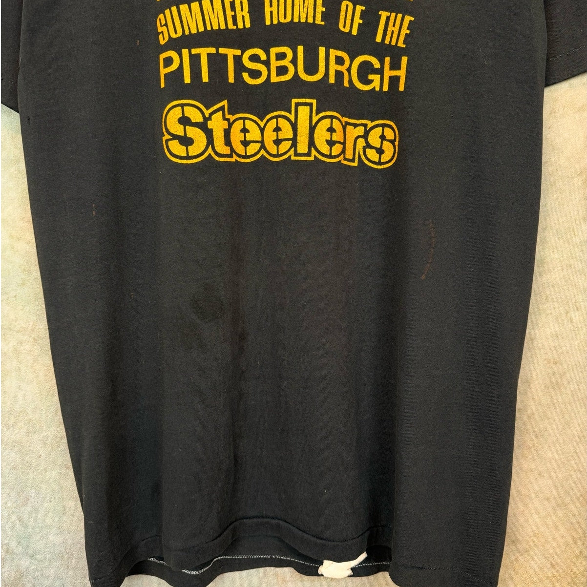VTG 80s Pittsburgh Steelers NFL T Shirt M