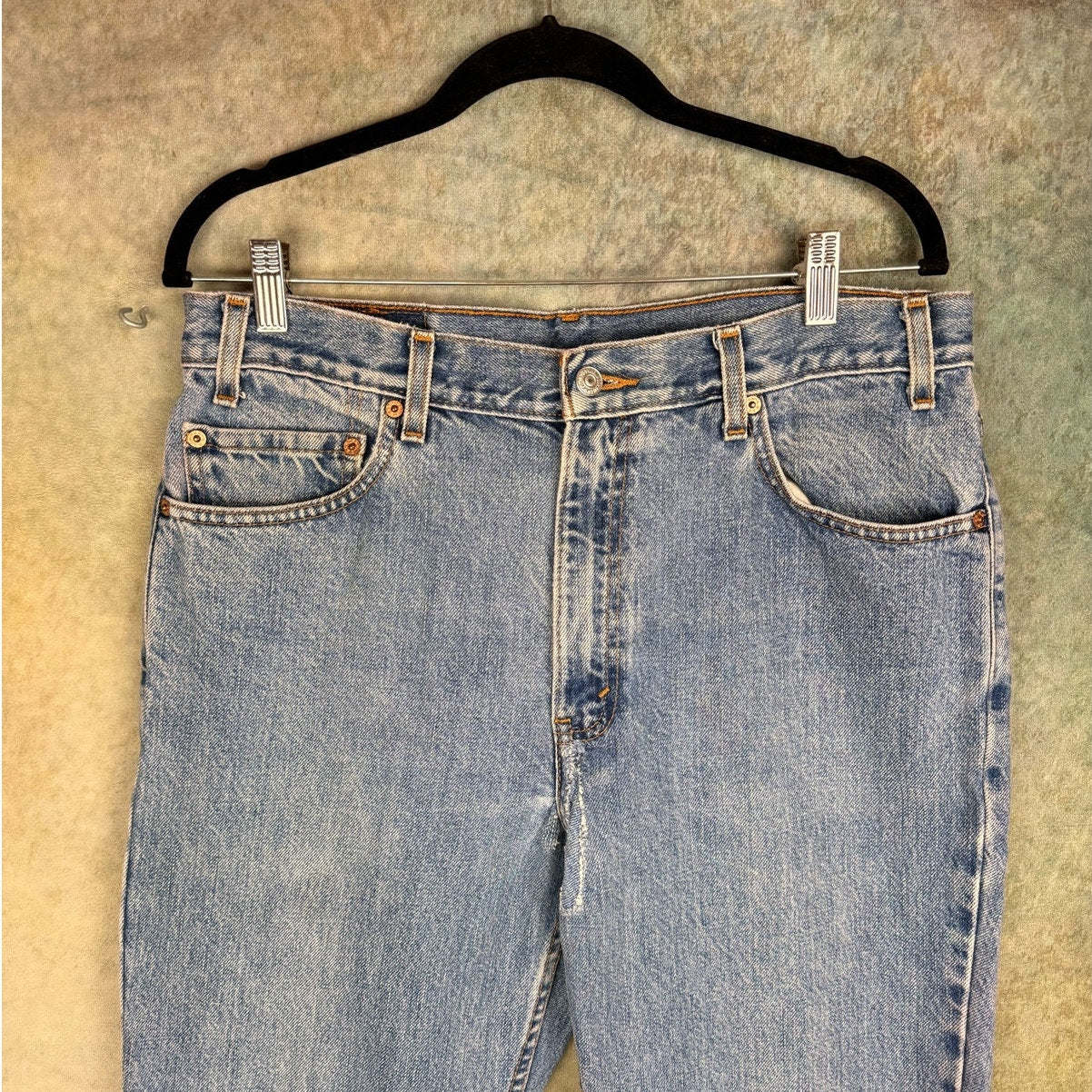 VTG 90s Levis 512 Denim Jeans 36x32 Slim Fit Tapered Leg