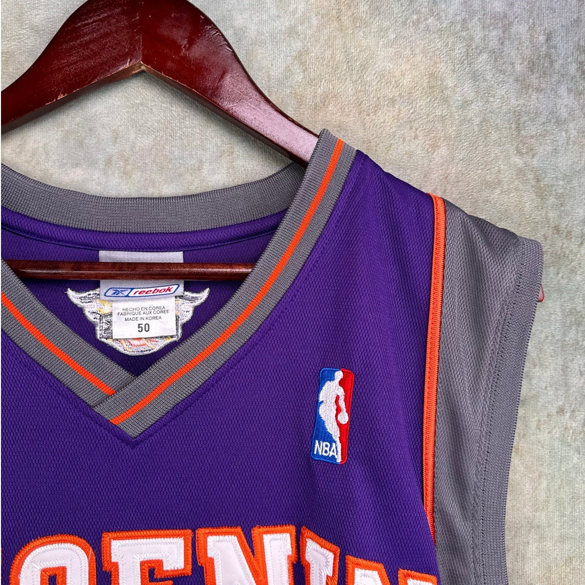 2000s Phoenix Suns Steve Nash Jersey Sz 50 XXL #13 Purple NBA Basketball Reebok