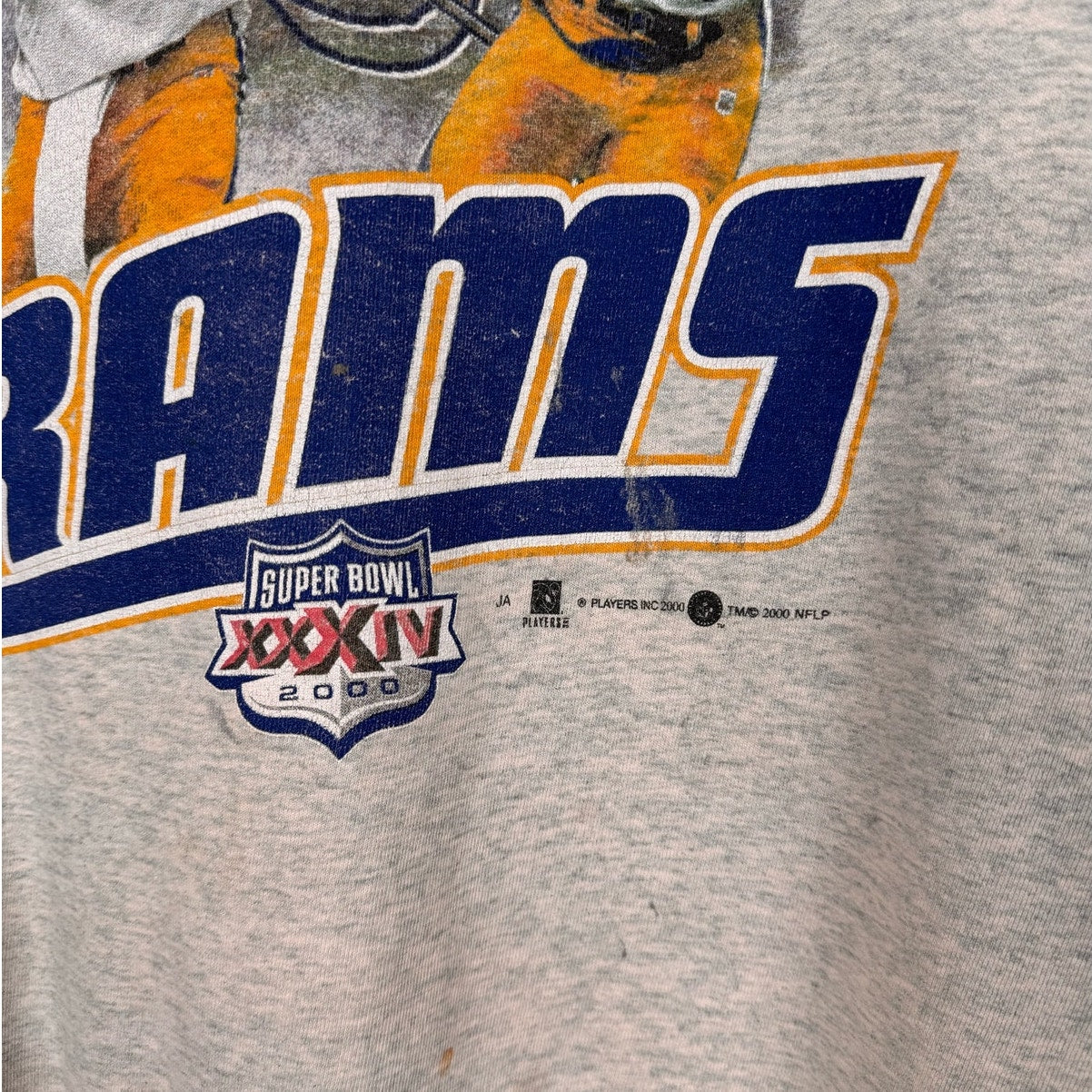 VTG 2000 St Louis Rams NFL Champs Sweatshirt XL