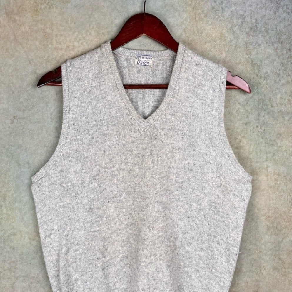 VTG 60s Knit Sweater Vest M