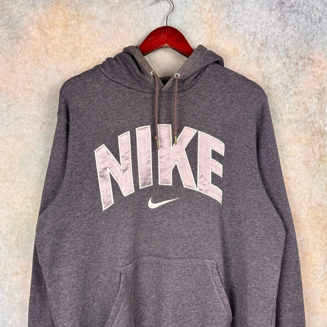 Y2K Nike Logo Hoodie Sweatshirt L