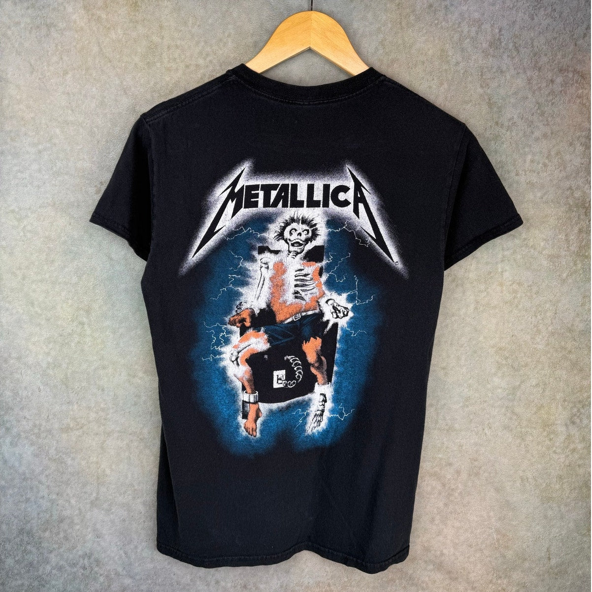 Metallica Ride the Lightning Band T Shirt Sz S/M