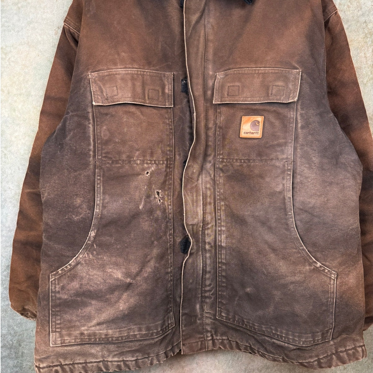 VTG 90s Carhartt Duck Jacket XL