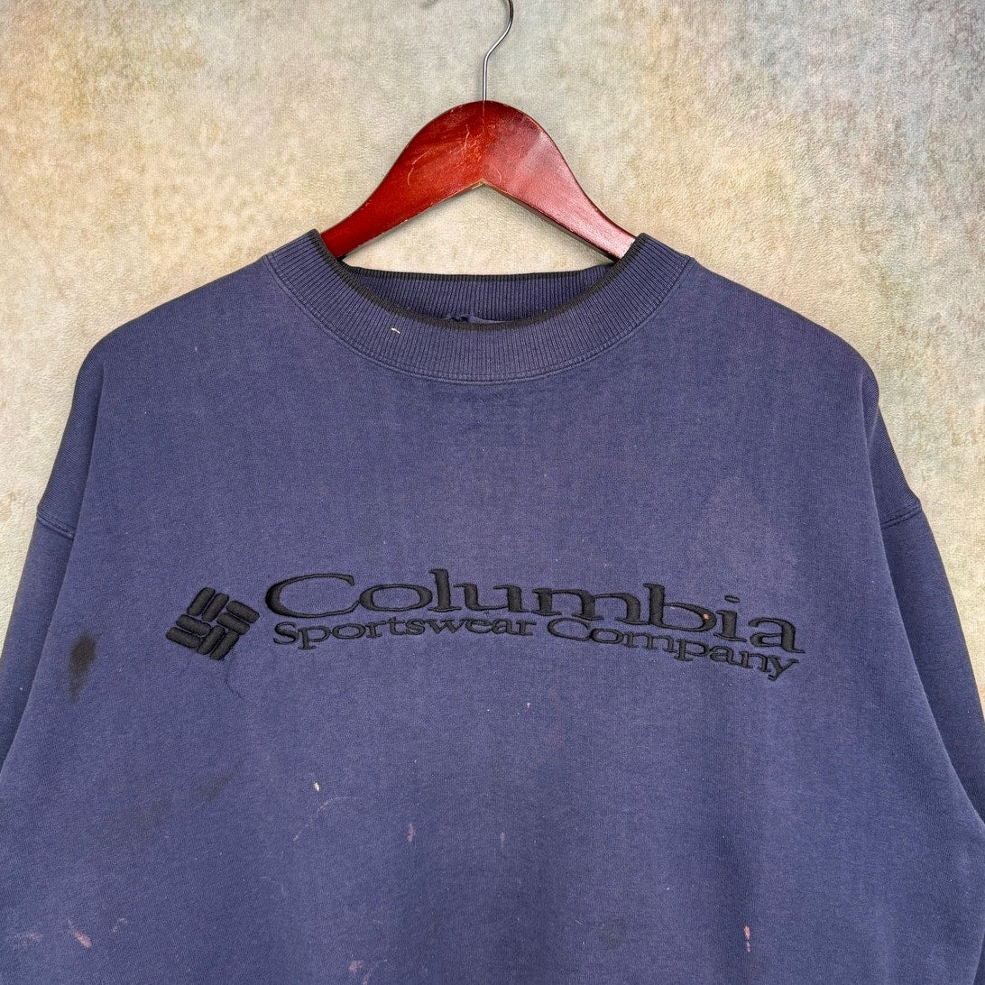 VTG 90s Columbia Sporstwear Sweatshirt M