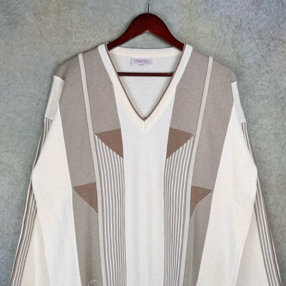 VTG 90s Gabicci Knit Sweater XL