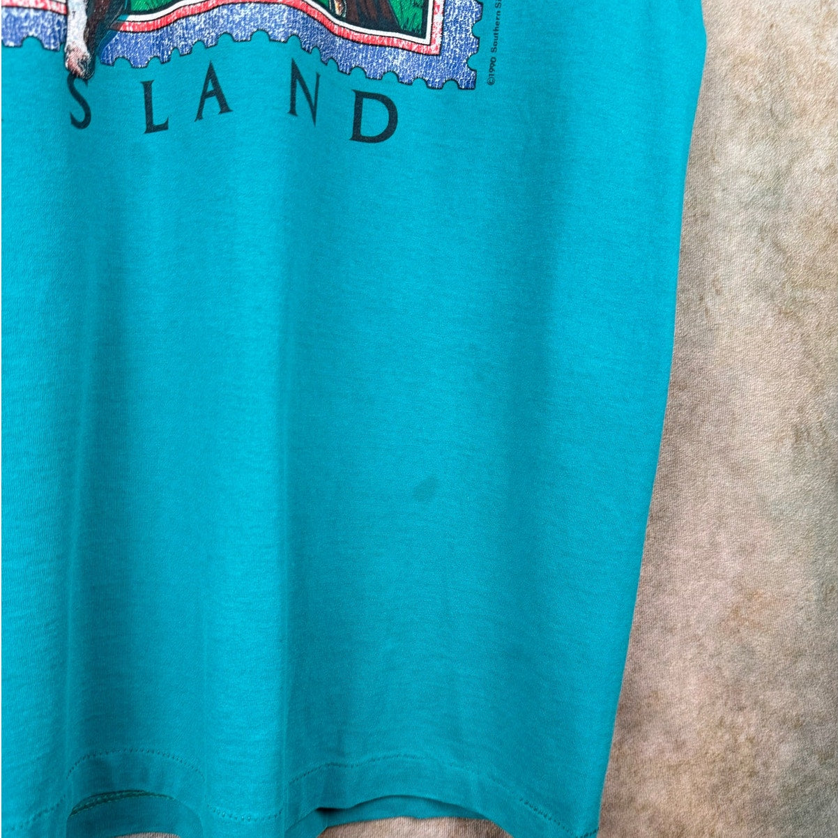VTG 80s Chincoteague Horse T Shirt L