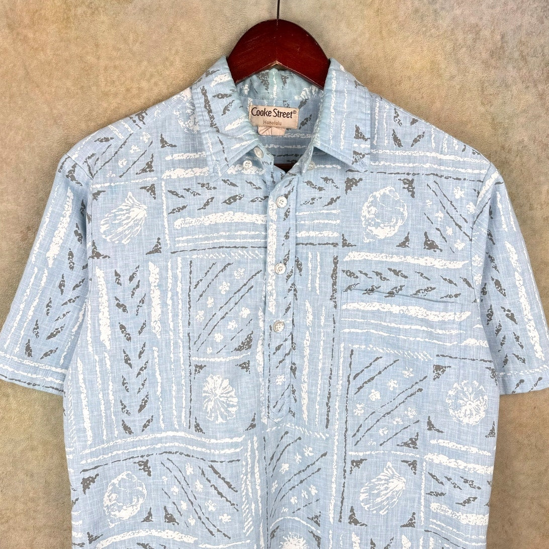 VTG 80s Hawaiian Print Shirt Mens M
