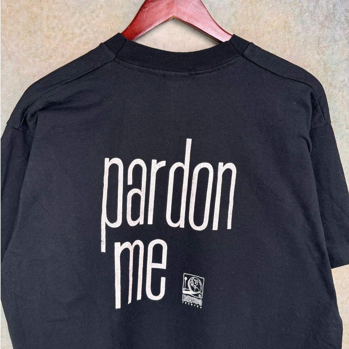 Vintage 1992 The Poorboys Pardon Me Promo Single Stitch T Shirt Sz XL Black Mens