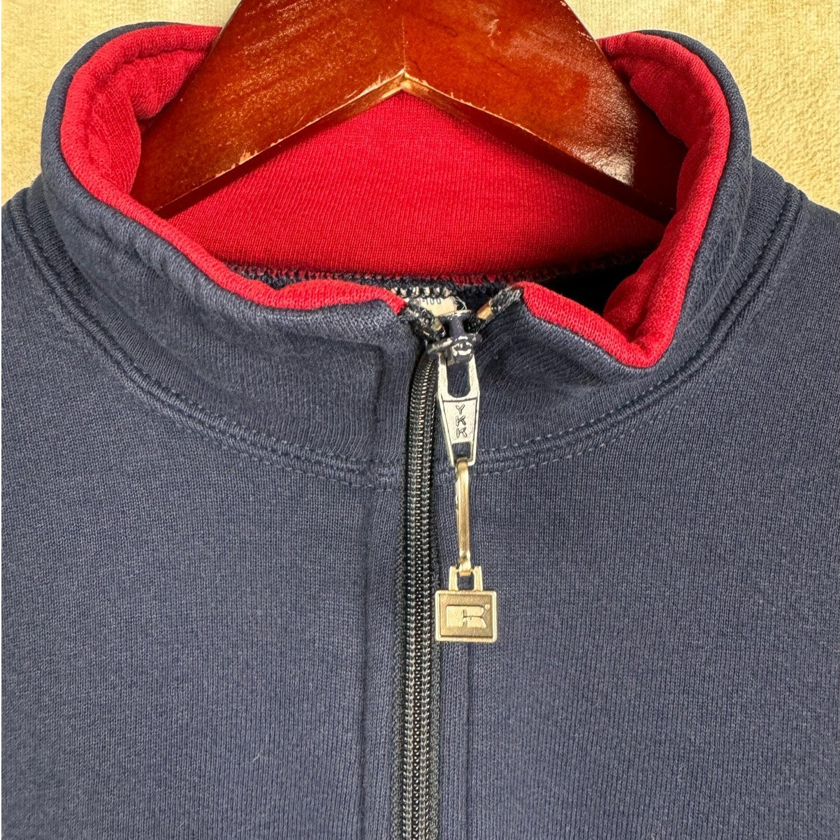 VTG 90s Russell Athletic Q Zip Sweatshirt XL