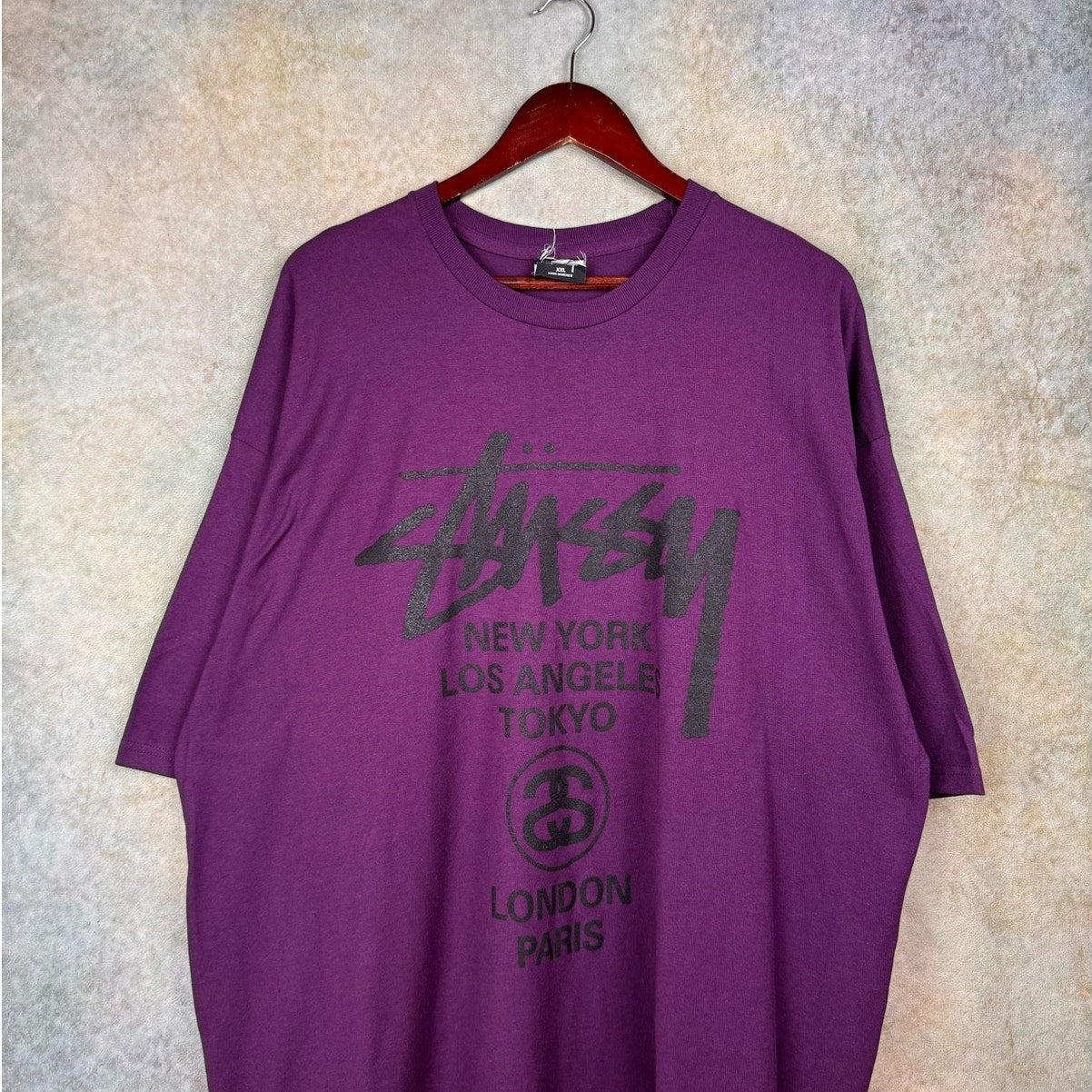 Stussy International World Tour T Shirt XXL