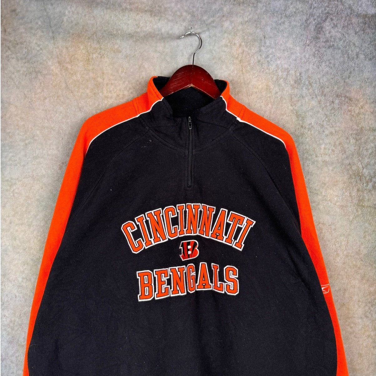 VTG 90s Cincinnati Bengals NFL Fleece Sweater XXL