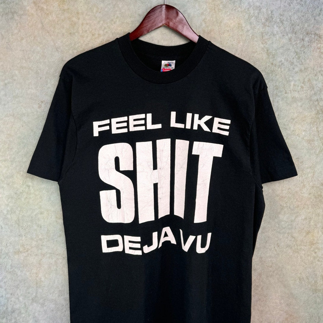 Vintage Suicidal Tendencies Feel Like Sh*t Deja Vu T Shirt L