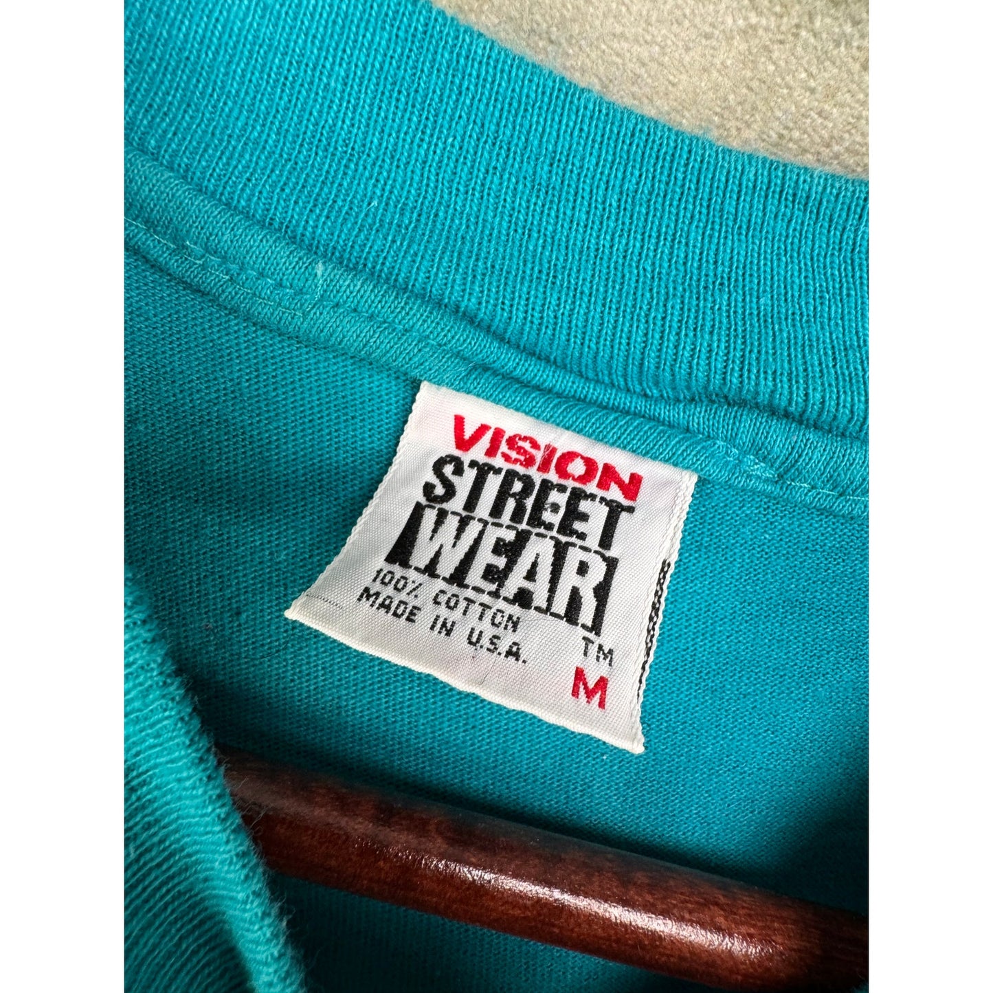 Vintage Vision Street Wear Skate To Live Skate Boards T Shirt M