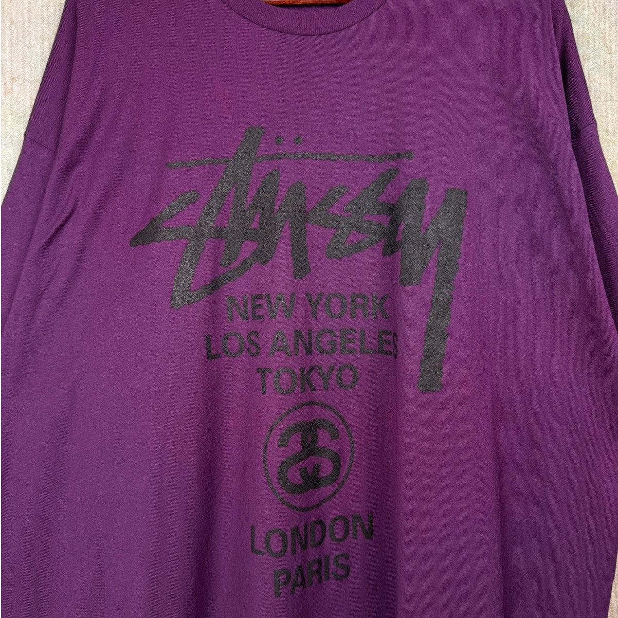 Stussy International World Tour T Shirt XXL