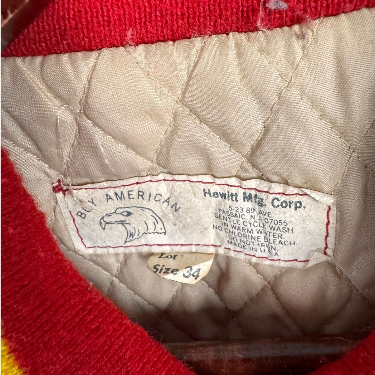 VTG 80s Satin Bomber Jacket L