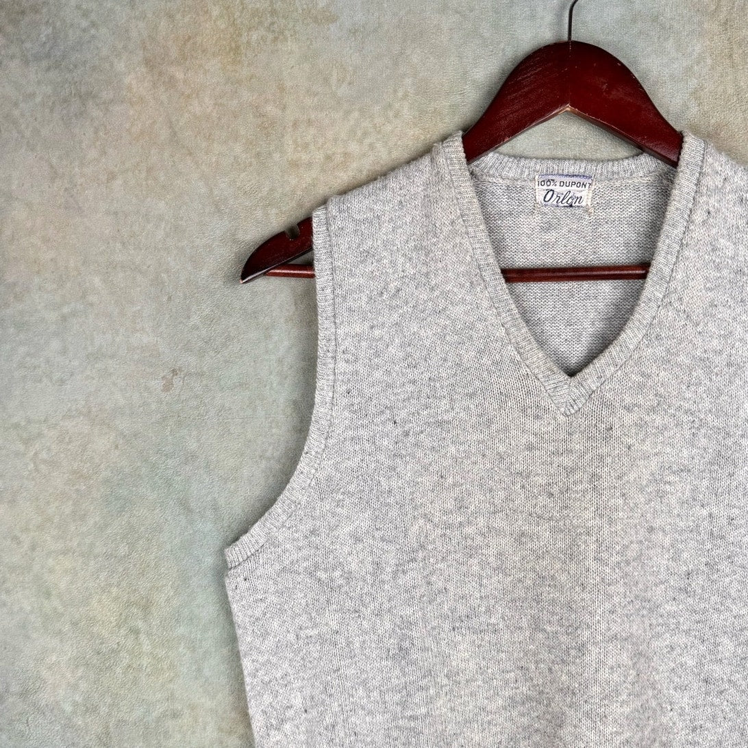 VTG 60s Knit Sweater Vest M