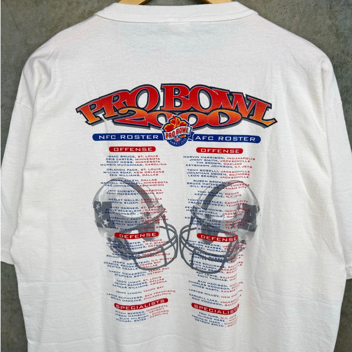 VTG 2000 NFL Pro Bowl Hawaii T Shirt Large