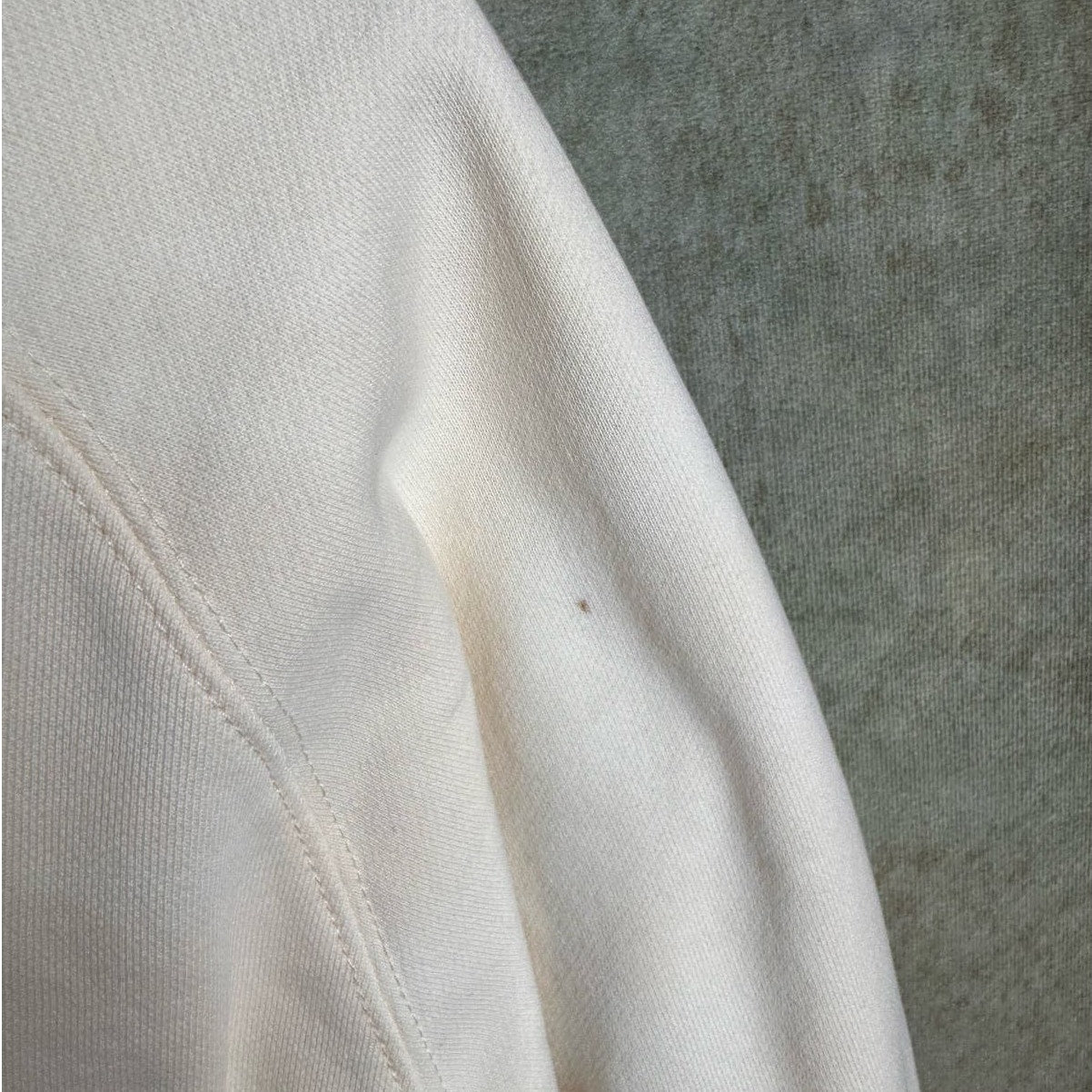 Fear of God Essentials Creme Hoodie Sweatshirt Sz L