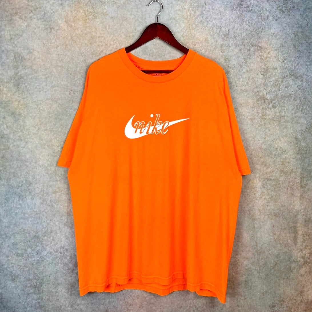 VTG Y2K Nike Logo T Shirt XXL