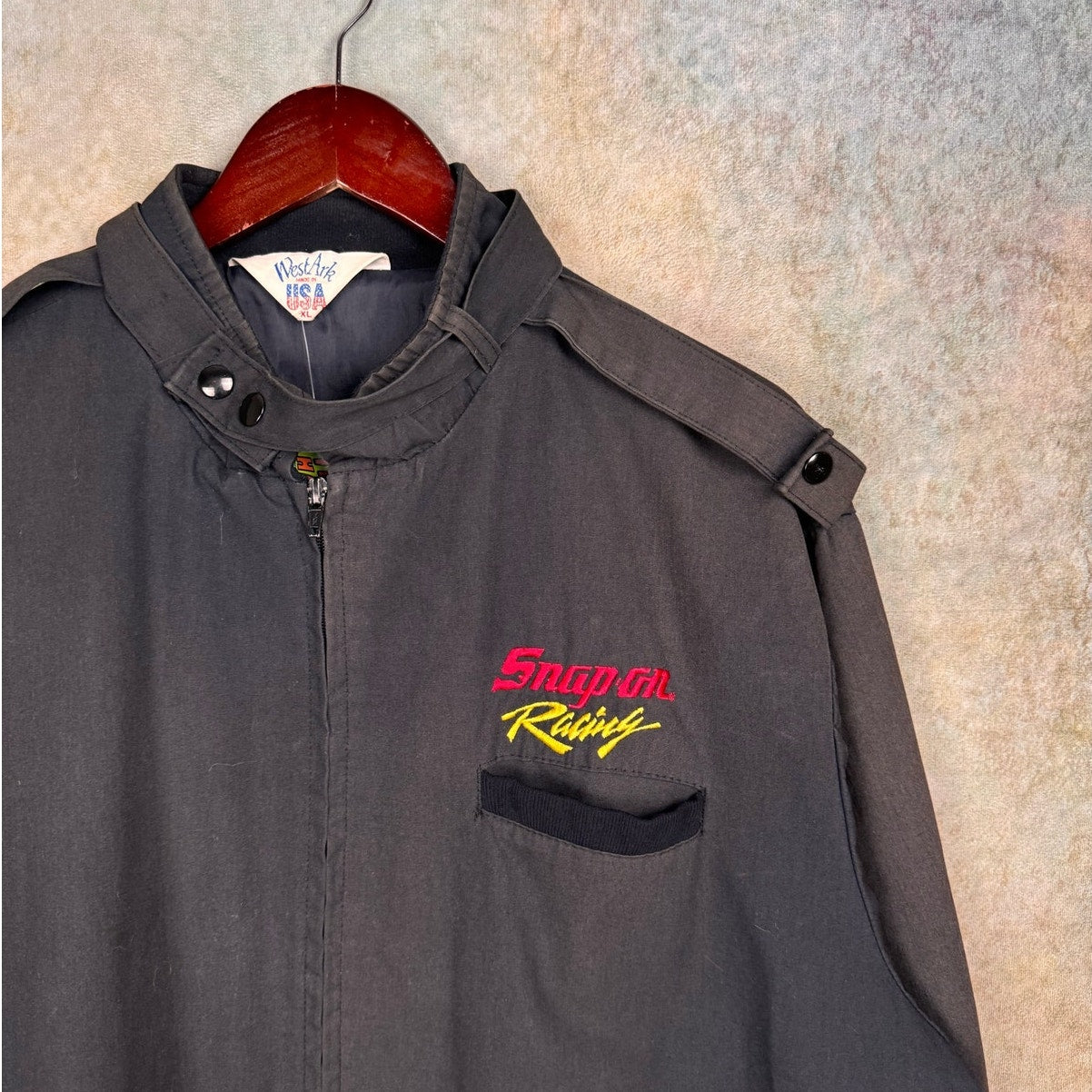 VTG 90s Snap On Racing Jacket XL