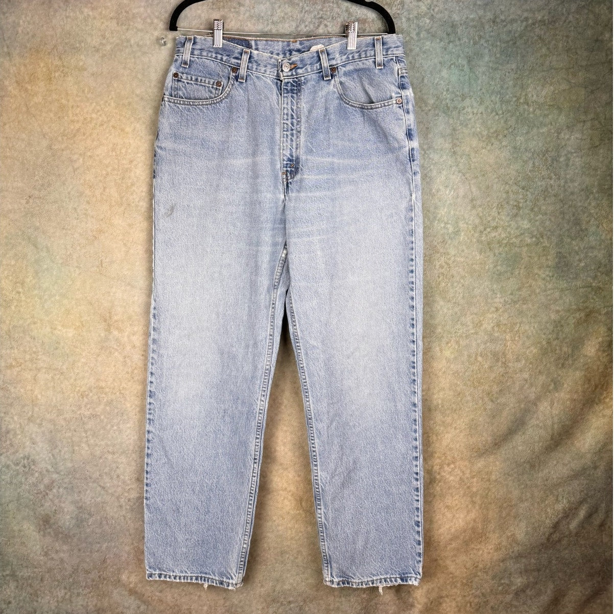 VTG Levis 901 Denim Jeans 36x32 Relaxed Fit Straight Leg