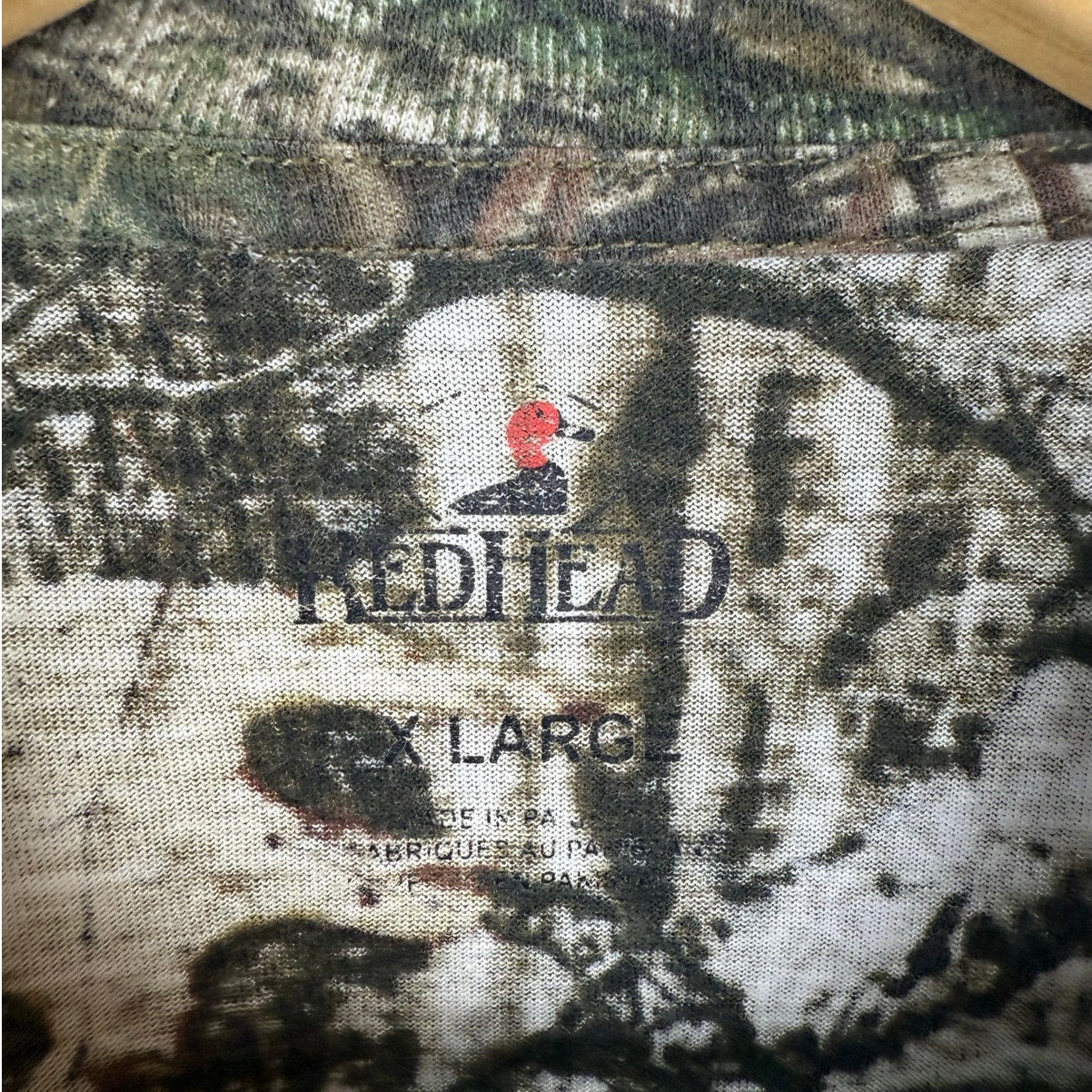 Real tree Camo Long Sleeve Shirt XL