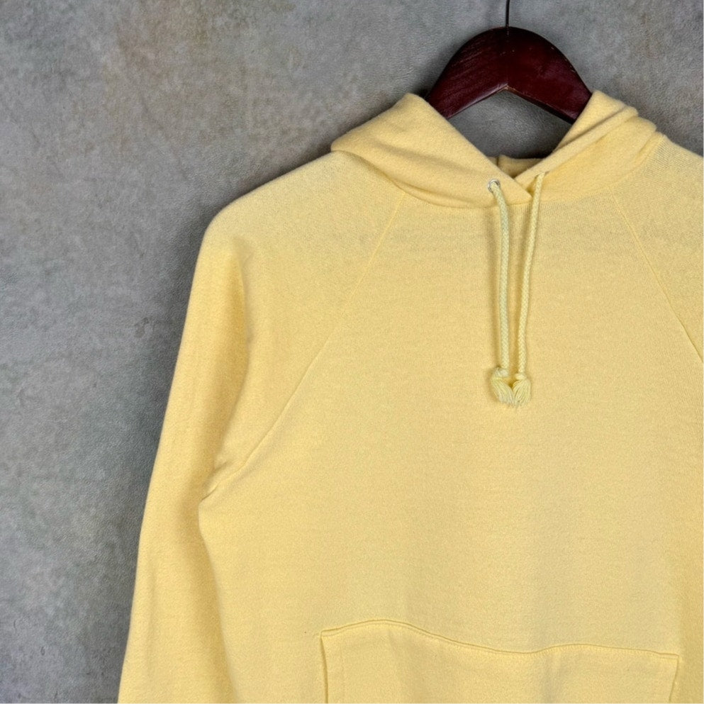 VTG 80s Blank Hoodie Sweatshirt L