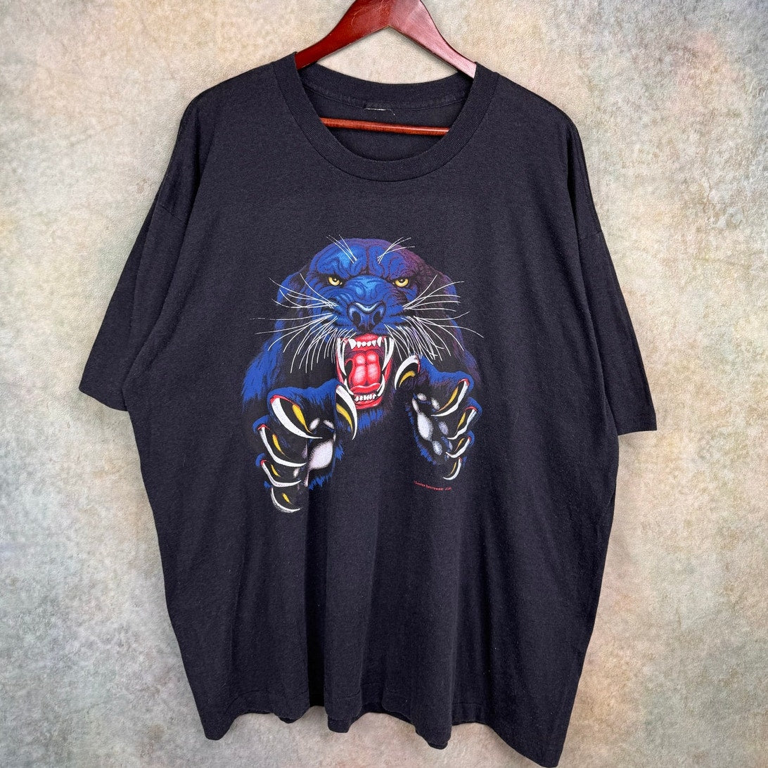 VTG 90s Panther Single Stitch T Shirt XL