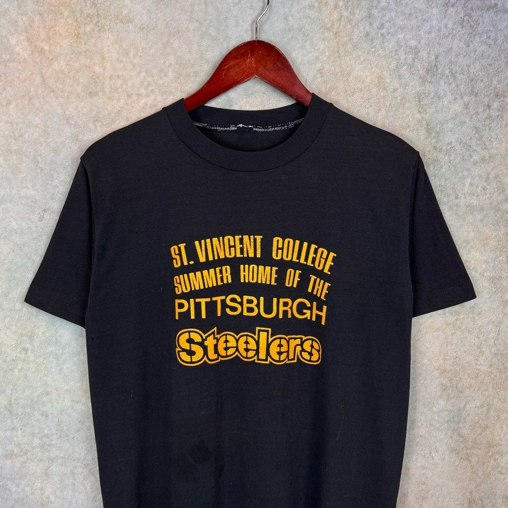 VTG 80s Pittsburgh Steelers NFL T Shirt M