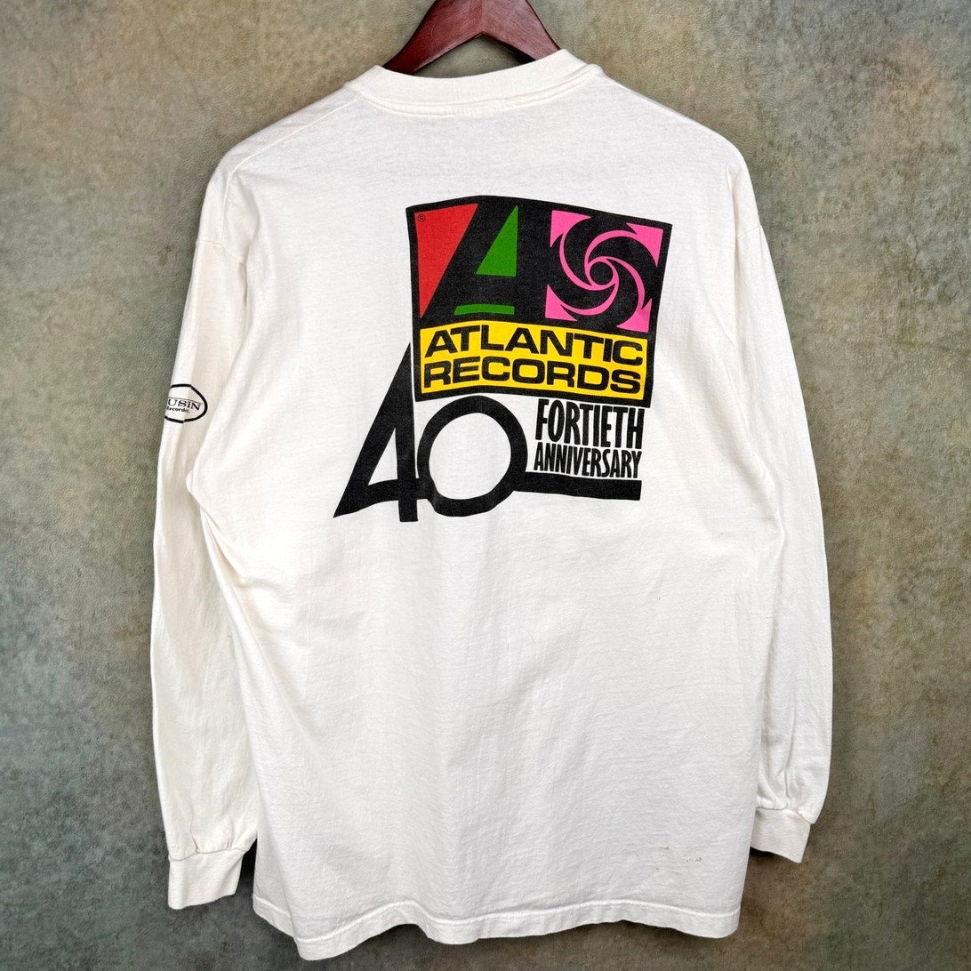 VTG 1988 Atlantic Records 40th anniversary Shirt XL