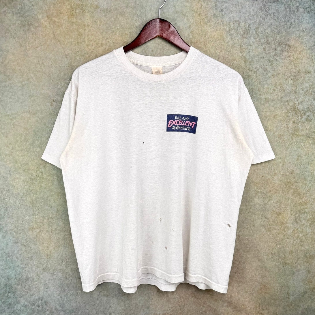 VTG 1989 Bill & Ted's Excellent Adventure T Shirt XL