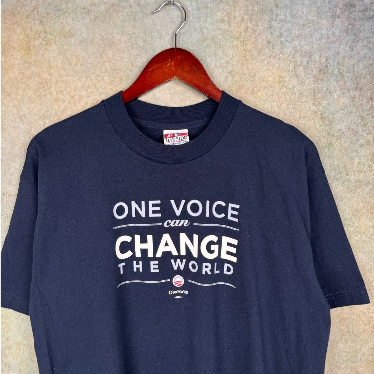 VTG 2008 Barrack Obama Campaign T Shirt L