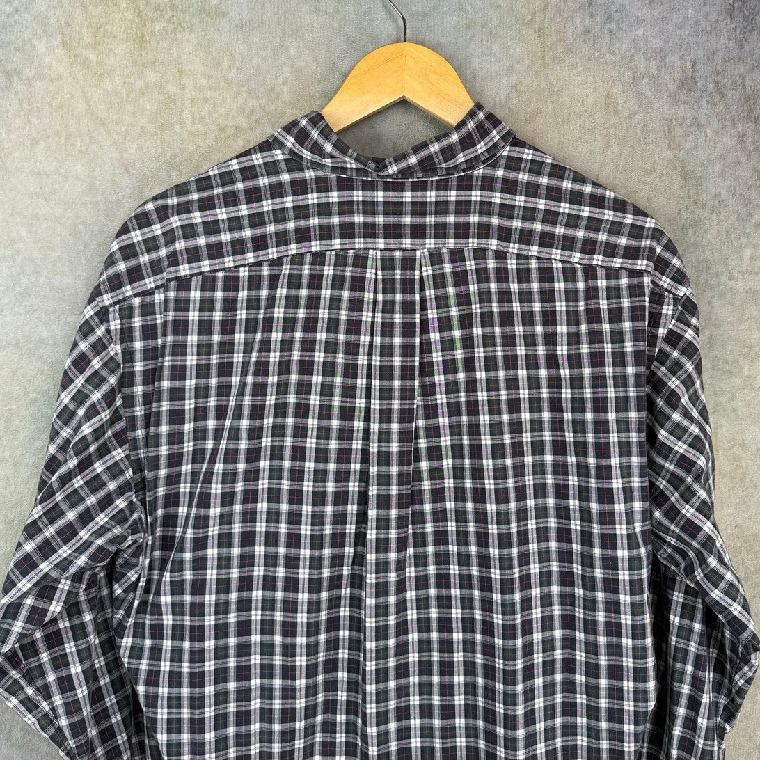 VTG 90s Polo Ralph Lauren Golf Flannel Shirt M