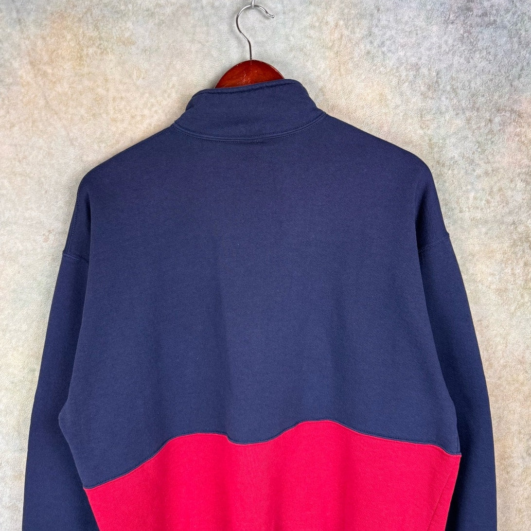 VTG 90s Russell Athletic Q Zip Sweatshirt XL