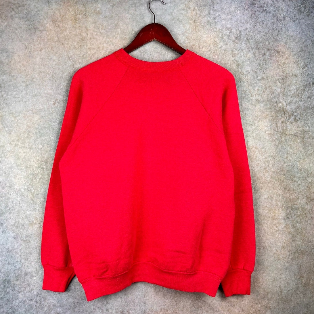 VTG 90s Coca Cola Coke Raglan Sweatshirt L