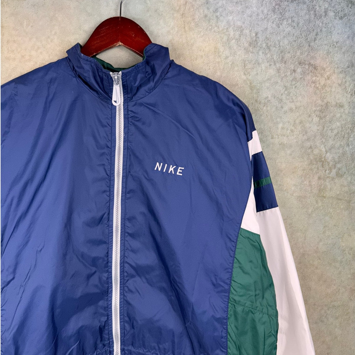 VTG 90s Nike Color Block Windbreaker Jacket M