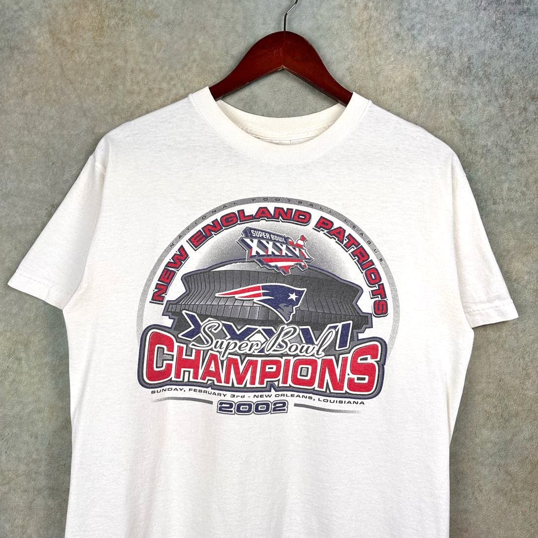 Vintage New England Patriots Super Bowl T Shirt M