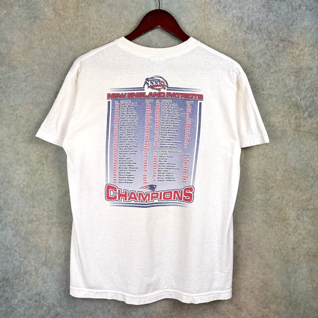 Vintage New England Patriots Super Bowl T Shirt M