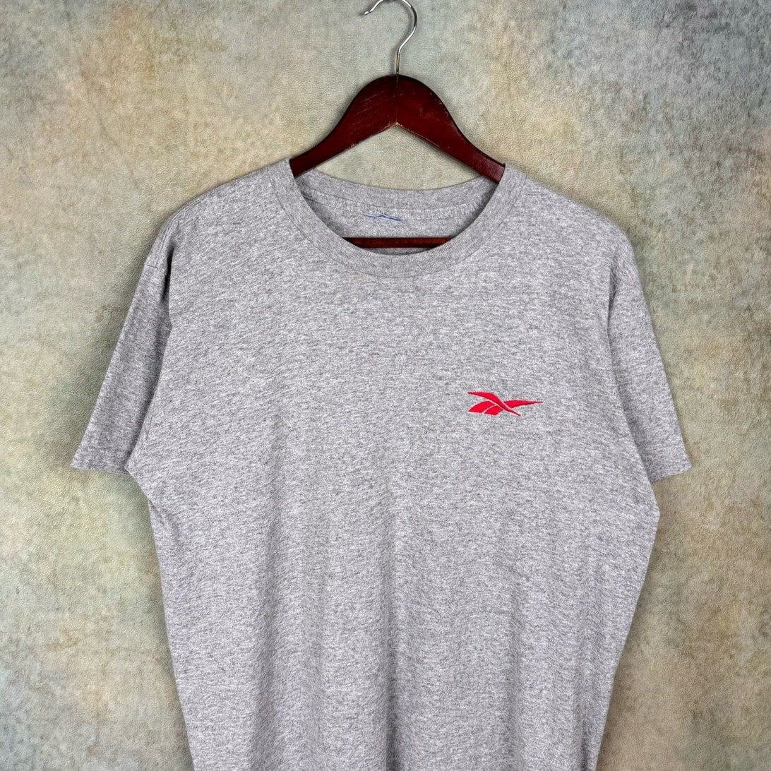 VTG 90s Reebok Logo T Shirt M