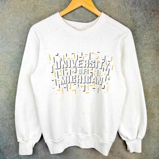 VTG 90s University of Michigan Wolverines Sweatshirt M