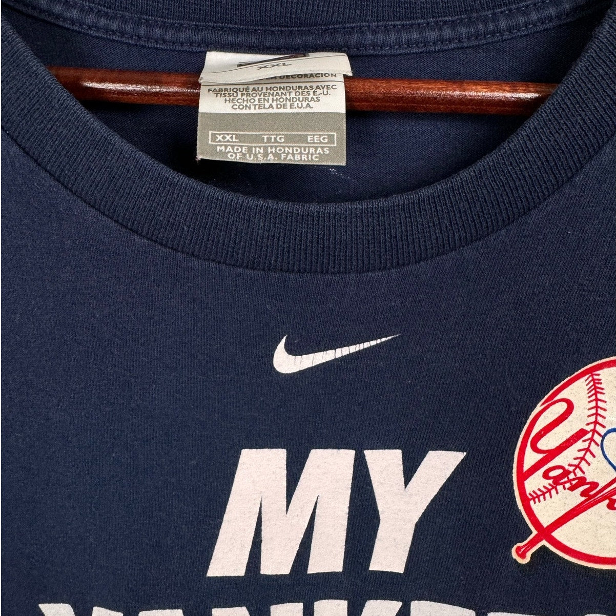 VTG Nike New York Yankees T Shirt XXL