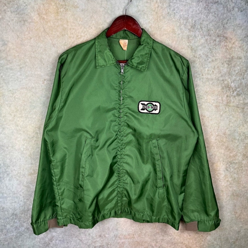 VTG 70s Racing Full Zip Jacket M